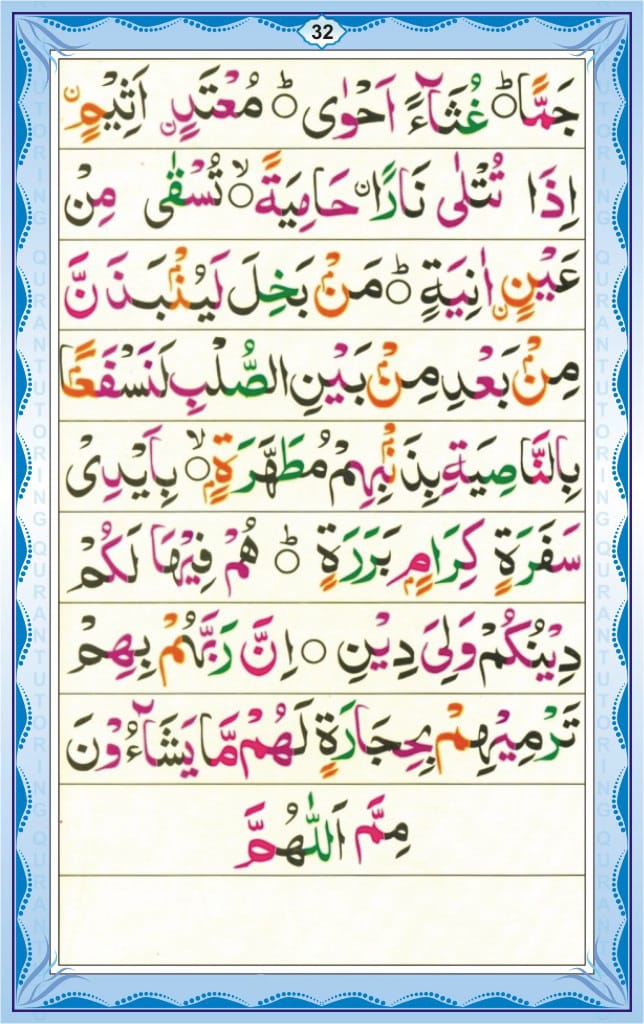 Noorani Qaidah In English Page Number 32, 